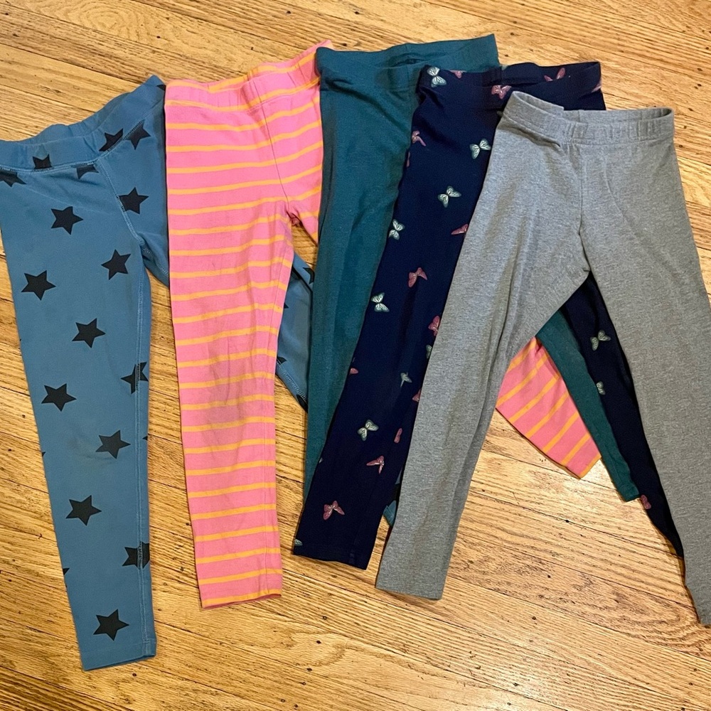Lot Bundle of girls Primary and Old Navy Leggings